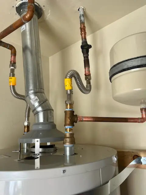 Water heater installation and plumbing repair in Double Diamond